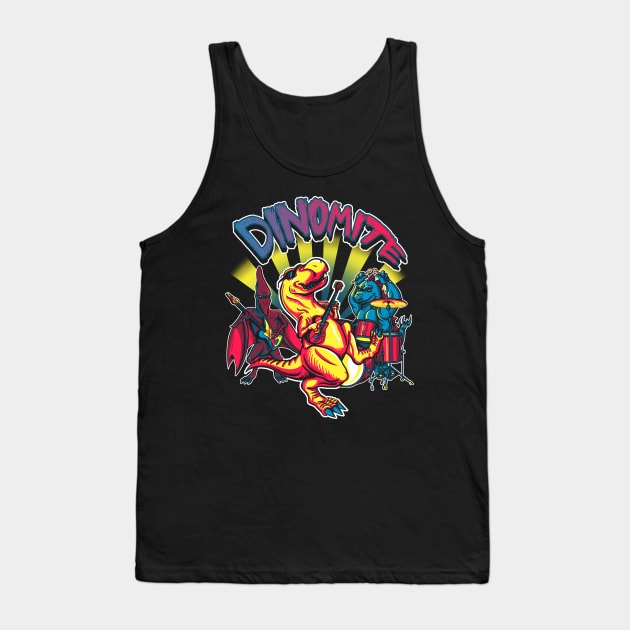 Dinomite Tank Top by StephenHartman